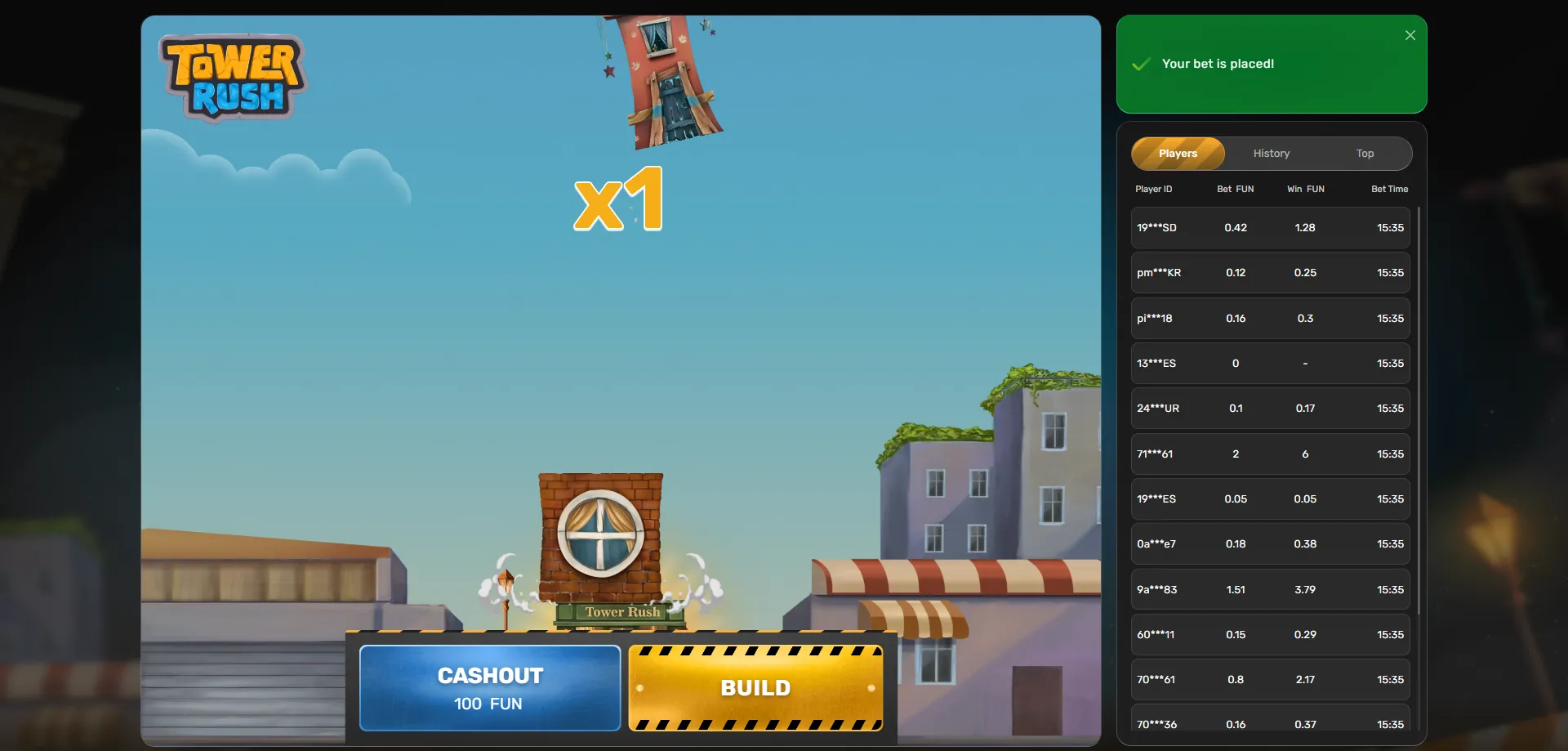 تجربة tower rush مجاناً بدون إيداع – النسخة التجريبية